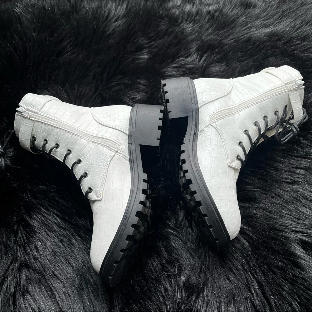 Catherine Malandrino “Runner” Combat Boots - Picture 5 of 11